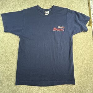 Vintage Pro Player Atlanta Braves‎ MLB T Shirt Size Medium Made in USA 1997